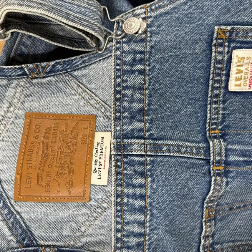[BUNJANG] Levi's Denim Overalls - Size L / 리바이스 데님 오버롤 L 사이즈