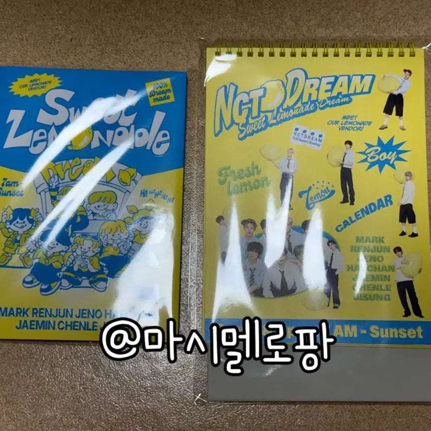 엔시티드림 2026 시즌그리팅 시그 캘린더 다이어리 nct dream