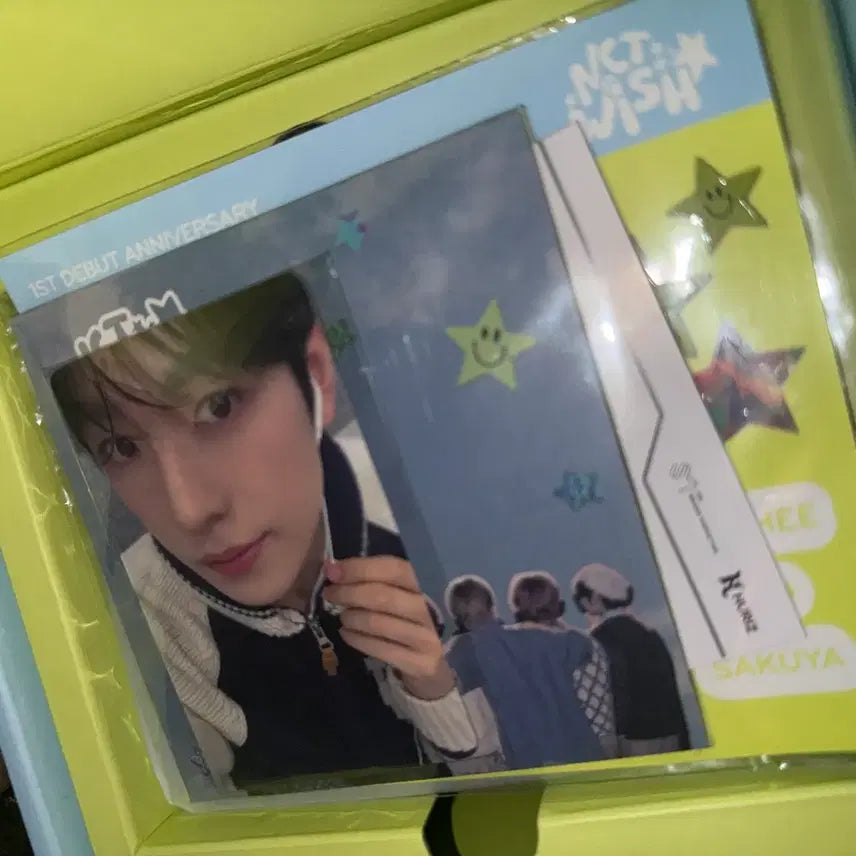 엔시티위시 1주년 턴테이블 유우시 단순개봉