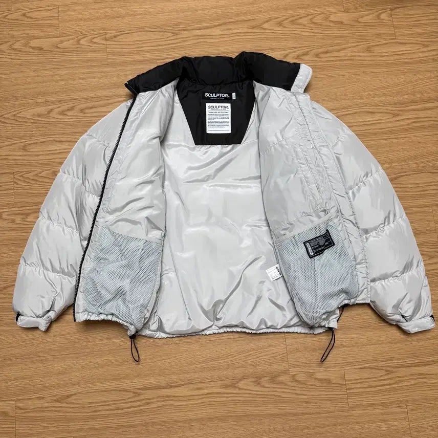 [BUNJANG] Sculptor 118 Mid Oversized Goose Down Padded Jacket / 스컬프터 118 미들 오버사이즈드 구스 다운 패딩