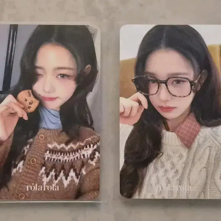 로라로라 원영 장원영 포카 2장 일괄 양도