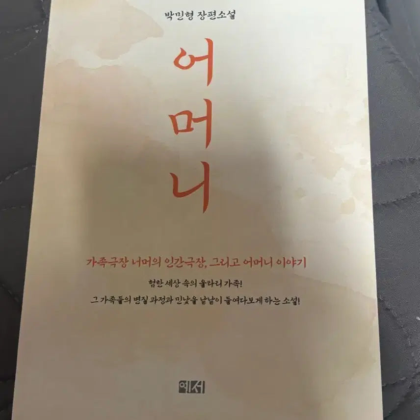 [BUNJANG] Park Min-hyung Novel 'Mother' Book / 박민형 장편소설 어머니 책 도서