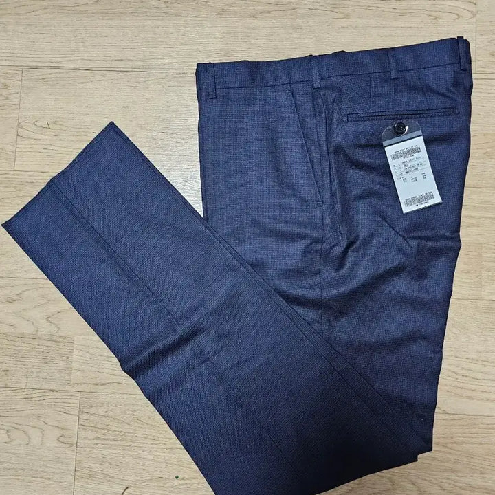 [BUNJANG] Men's Navy Pure Wool Dress Pants / 남성 정장 바지 네이비 순모 88 춘추복 새상품