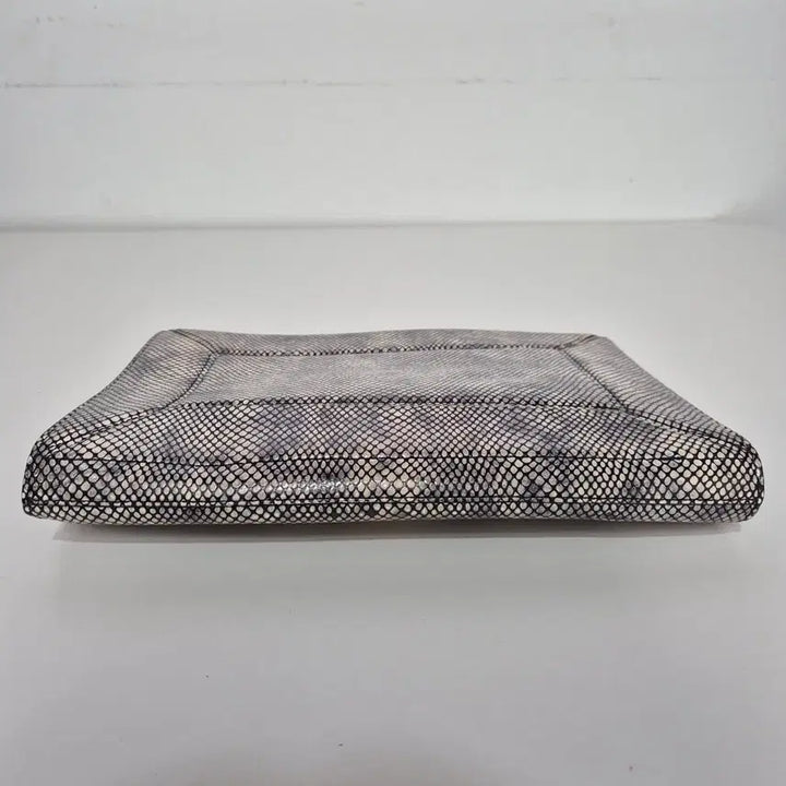 [BUNJANG] Couronne Python Pattern Clutch Bag / 쿠론 파이톤 패턴 클러치백