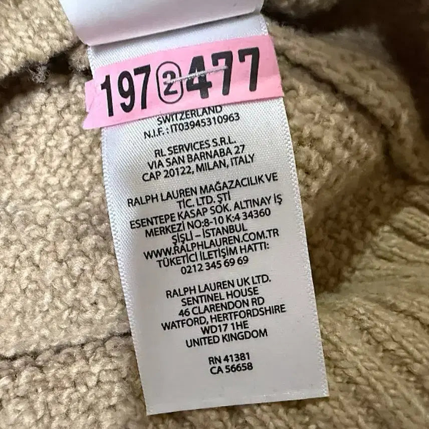 [BUNJANG] Polo Ralph Lauren Wool Sweater Men's / 폴로 랄프로렌 울 스웨터 남성용 95사이즈