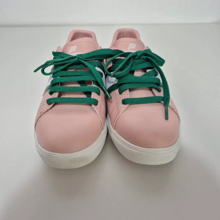 [BUNJANG] Blank Pink Stripe Sneakers / [240]빈폴스포츠 핑크 스트라이프 스니커즈