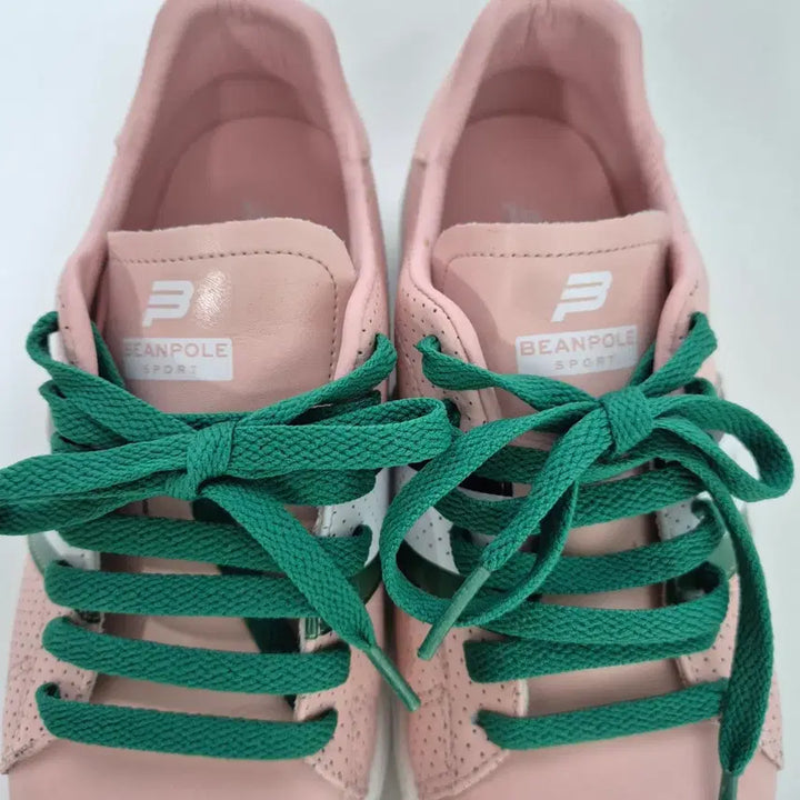 [BUNJANG] Blank Pink Stripe Sneakers / [240]빈폴스포츠 핑크 스트라이프 스니커즈