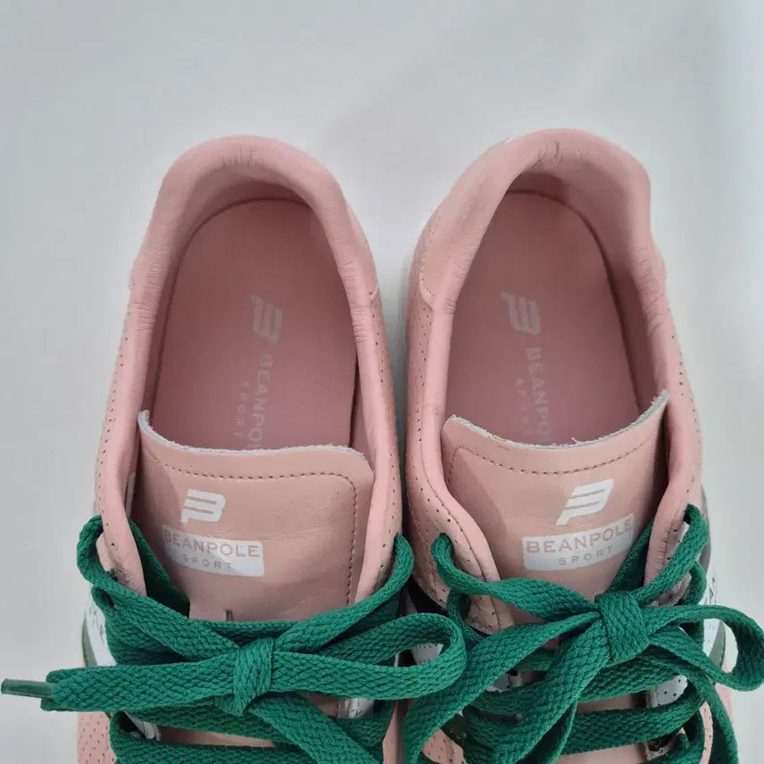 [BUNJANG] Blank Pink Stripe Sneakers / [240]빈폴스포츠 핑크 스트라이프 스니커즈