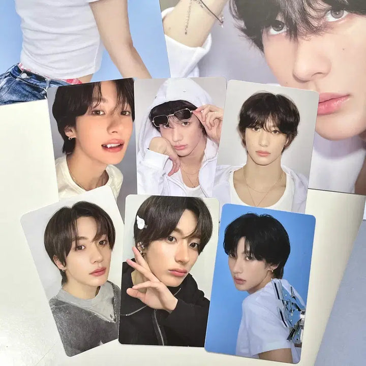 라이즈 앤톤 시그 분철 포카 포스터