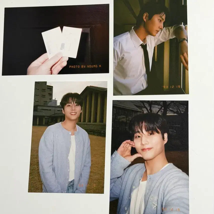 데이식스 영케이 디아이콘 엽서 4장 일괄