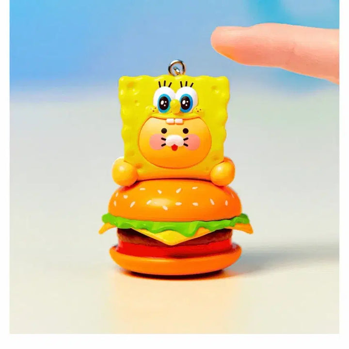 [BUNJANG] Kakao Friends Spongebob Keyring / 카카오 스폰지밥 콜라보 키링