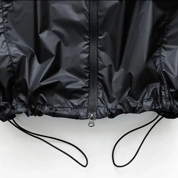 [BUNJANG] CAYL Feather Jacket Hooded Windbreaker XL Black/Navy / CAYL 케일 페더 자켓 후드 바람막이 XL 블랙/네이비