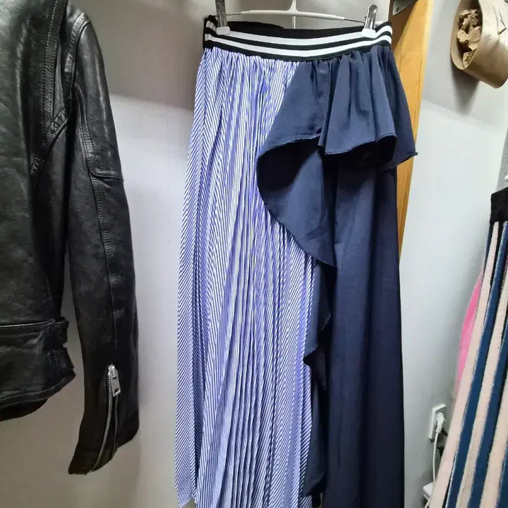 [BUNJANG] Leather Rider Jacket / 편집샾양가죽 라이더