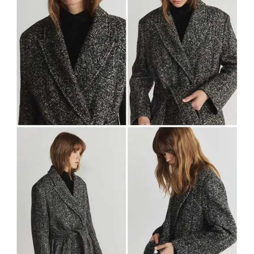 [BUNJANG] Noeud Herringbone Coat / 노우드 noeud 헤링본 코트