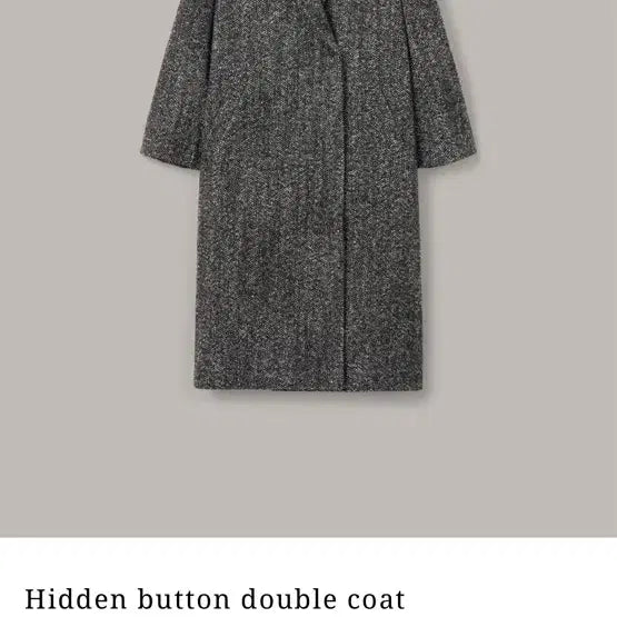 [BUNJANG] Noeud Herringbone Coat / 노우드 noeud 헤링본 코트