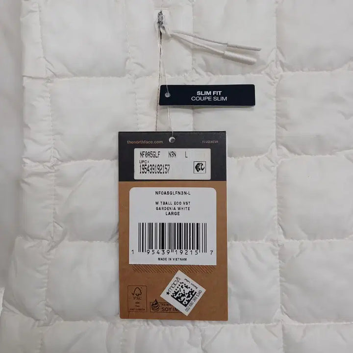 [BUNJANG] [Women's] The North Face Padded Vest L / [미사용 새상품 여성] 노스페이스 패딩 조끼 L K2 코오롱 케나다구스