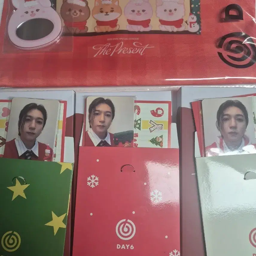 데이식스 클콘 퇴장 기프트 포카 +필끼 손거울, 스트링백