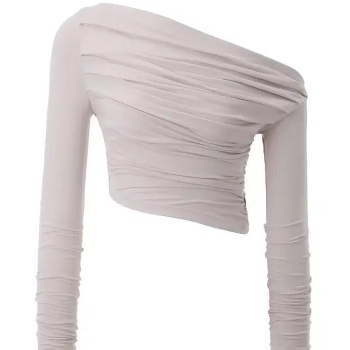 [BUNJANG] threetimes Drape Top Pink / 쓰리타임즈 드레이프탑 핑크 threetimes drape top pink