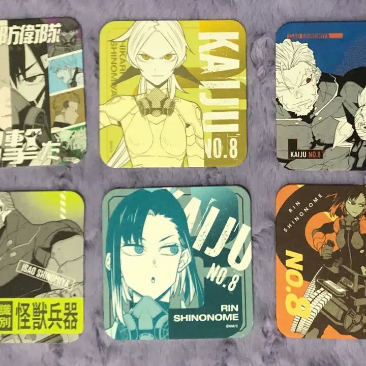 [BUNJANG] Kaiju No. 8 Narumi Bundle Set Coaster / 괴수8호 코스터 16장 일괄 나루미