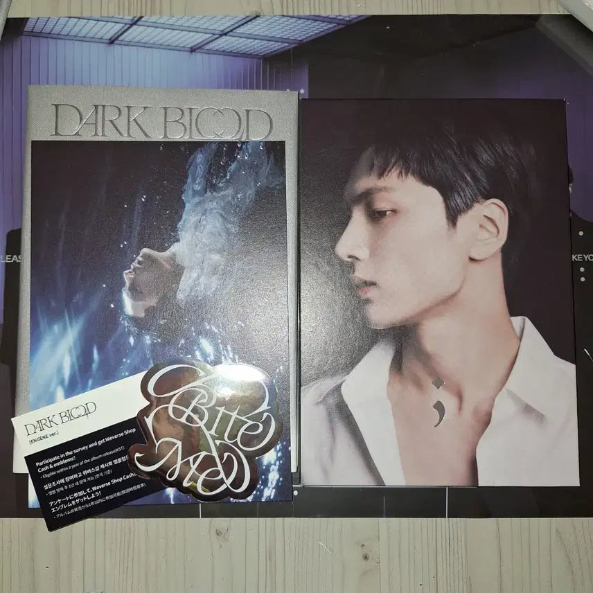 엔하이픈 다크블러드 앨범 엔진 제이 포카 제외