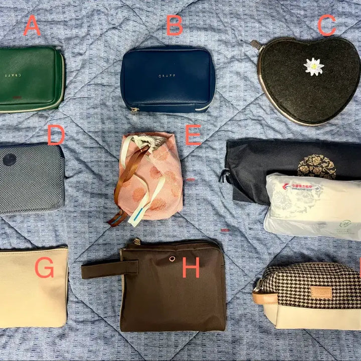 [BUNJANG] Airline Amenity Kit - First/Business Class (Various) / 대한항공, 루프트한자, 에미레이트, 터키항공 퍼스트/비즈니스 어메니티