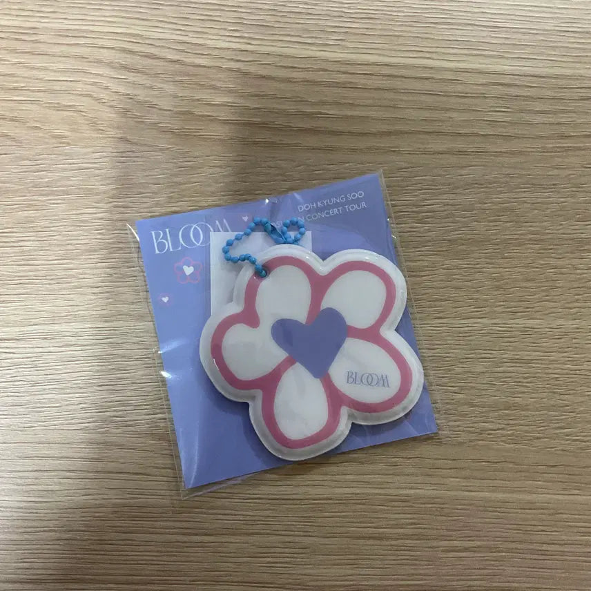 엑소 디오 도경수 블룸 증명사진 미니 포토카드 키링 미개봉