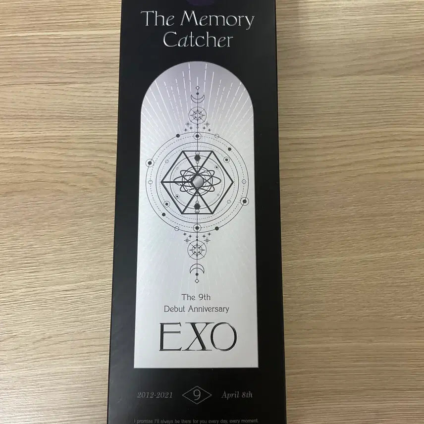 엑소 9주년기념 메모리캐처 미개봉 새상품 양도