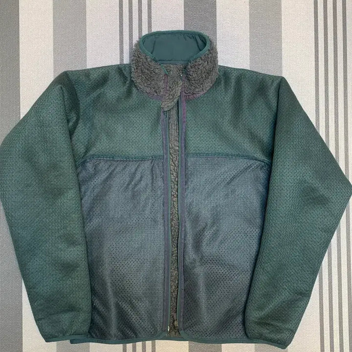 [BUNJANG] Patagonia Deep Pile Fleece Gray Jacket / [M]00s 파타고니아 딥파일 플리스 그레이