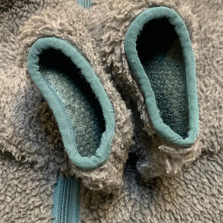 [BUNJANG] Patagonia Deep Pile Fleece Gray Jacket / [M]00s 파타고니아 딥파일 플리스 그레이