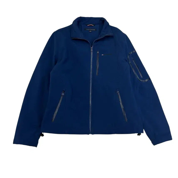 [BUNJANG] Tommy Hilfiger Softshell Jacket (Blue) - Men's M / 타미힐피거 블루 소프트쉘 자켓 M사이즈 정품 상태 A