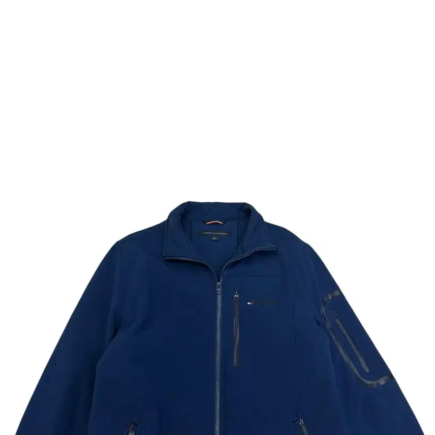 [BUNJANG] Tommy Hilfiger Softshell Jacket (Blue) - Men's M / 타미힐피거 블루 소프트쉘 자켓 M사이즈 정품 상태 A