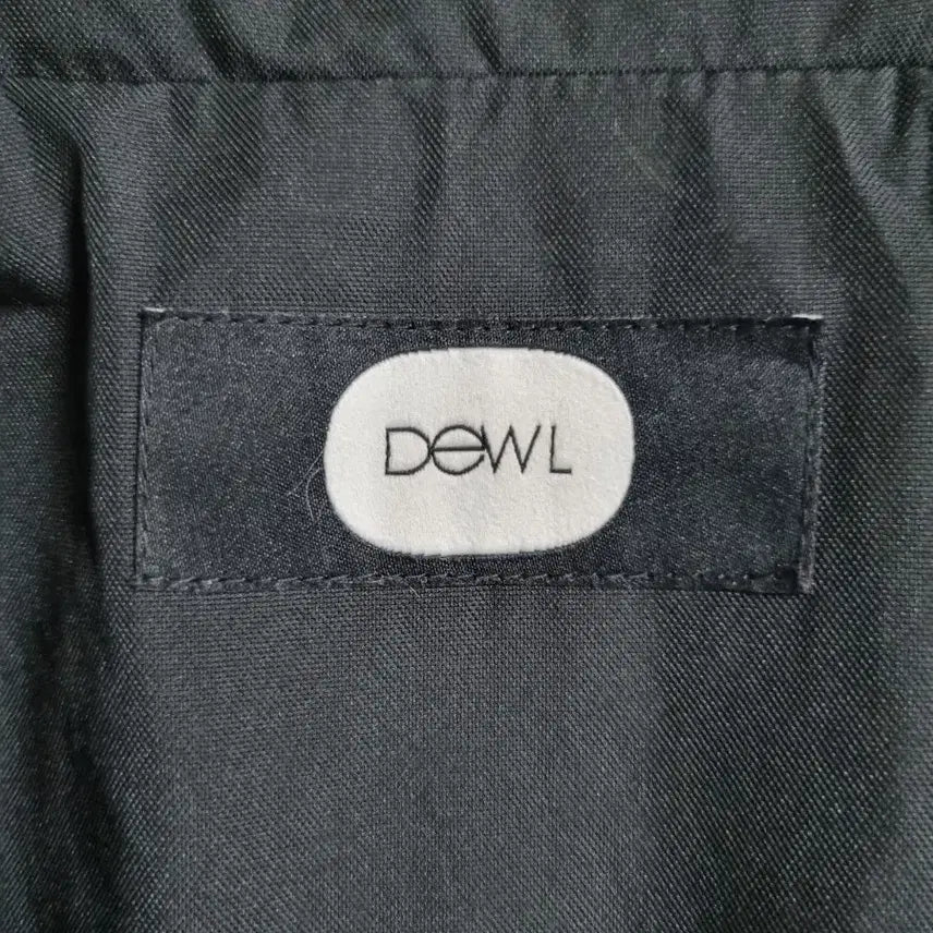[SOLD OUT] DEWL 후드 퍼 롱패딩 블랙