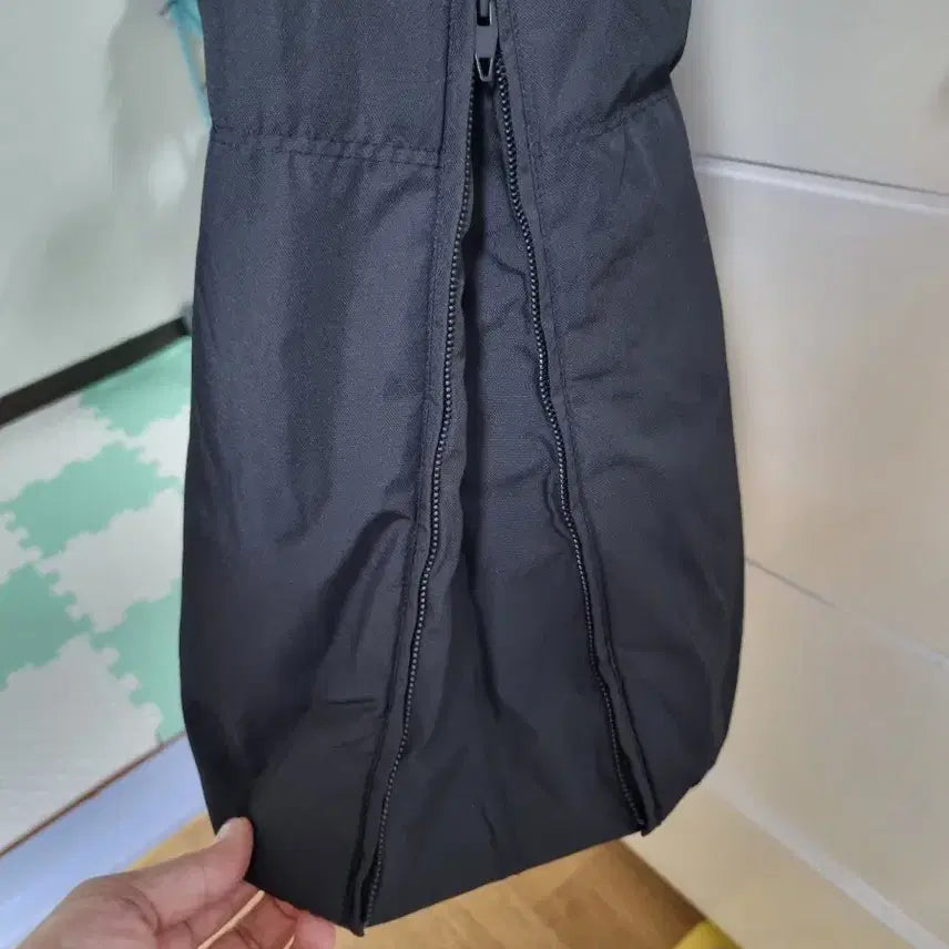 [SOLD OUT] DEWL 후드 퍼 롱패딩 블랙
