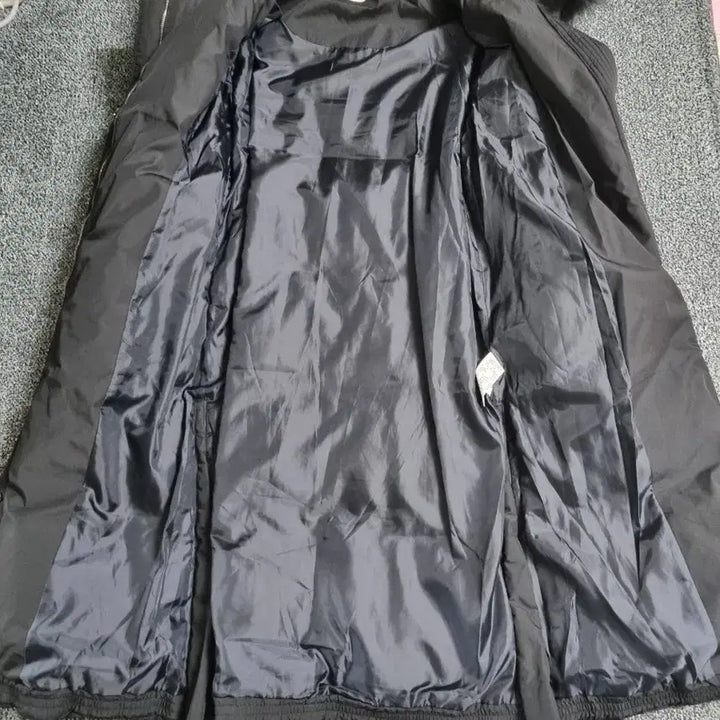 [SOLD OUT] DEWL 후드 퍼 롱패딩 블랙
