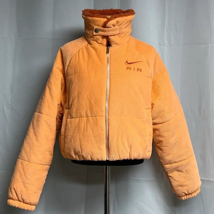 [BUNJANG] Nike Air Corduroy Padded Jacket Orange / 나이키 에어 코듀로이 패딩 오렌지