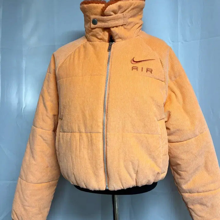 [BUNJANG] Nike Air Corduroy Padded Jacket Orange / 나이키 에어 코듀로이 패딩 오렌지