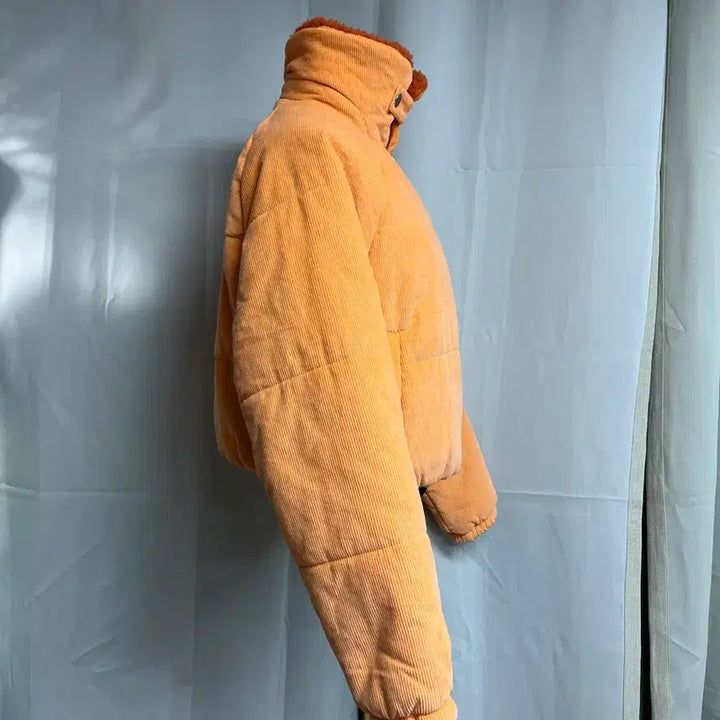 [BUNJANG] Nike Air Corduroy Padded Jacket Orange / 나이키 에어 코듀로이 패딩 오렌지