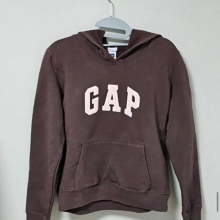 [BUNJANG] GAP Strawberry Brown Hoodie / GAP 갭 핑크 브라운 후드티 딸기브라우니