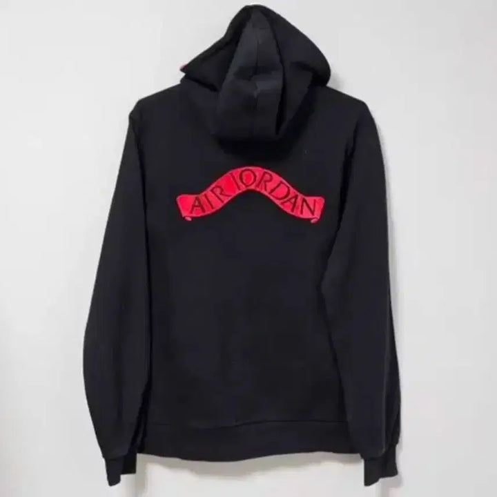 [BUNJANG] Jordan Black/Red Hooded Zip-up / 조던 블랙/레드 후드집업