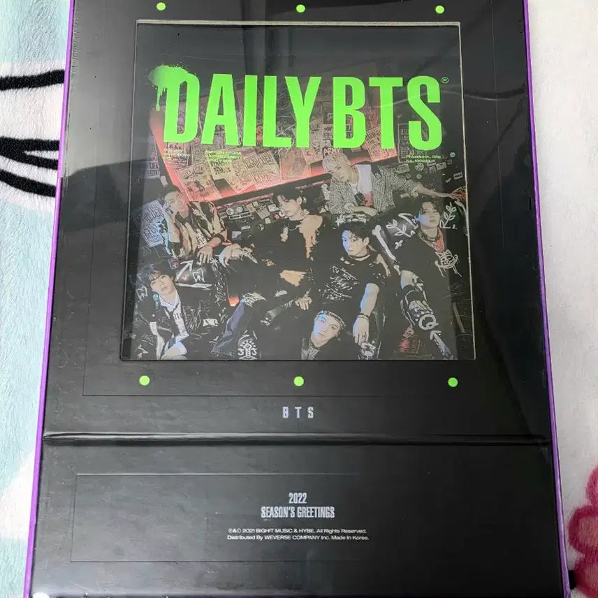 방탄소년단 2022 시즌그리팅 미개봉