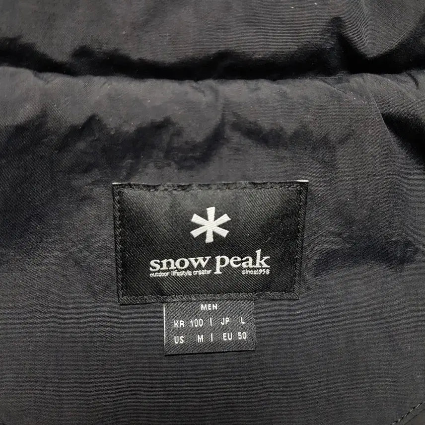 [BUNJANG] Snowpeak Men's Lightweight Down Padded Jacket / 스노우피크 남성 다운 경량패딩