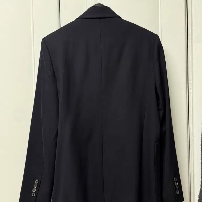 [BUNJANG] SITYBREEZE Wool Preppy Pointed Jacket / 시티브리즈 울 프레피 와펜 포인트 자켓