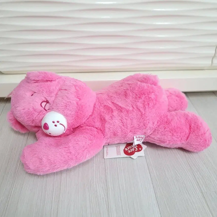 [BUNJANG] Care Bears 40cm Pink Sleeping Doll / 케어베어 핑크 40cm 잠자는 케어베어 인형 판매