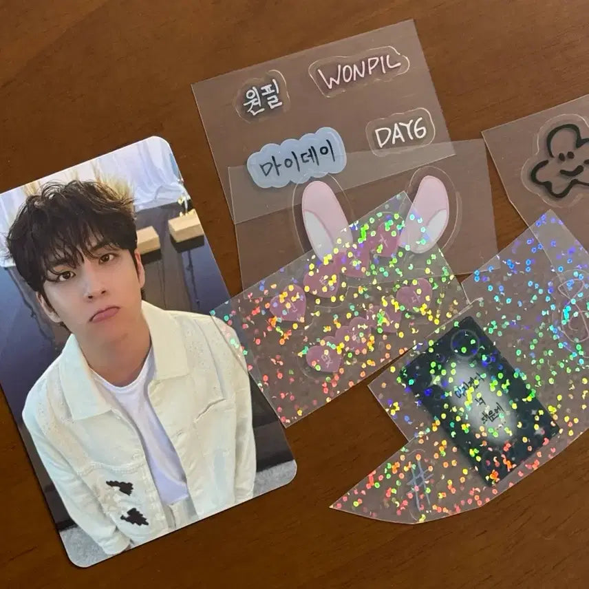 데이식스 원필 포카 피어텐 팬미팅 포토데코 세트