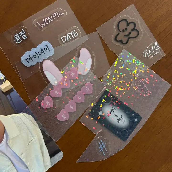 데이식스 원필 포카 피어텐 팬미팅 포토데코 세트