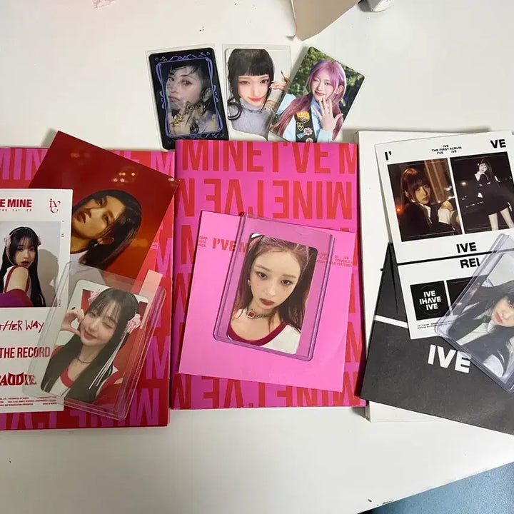 아이브 개봉앨범 CD+포카+스티커,사진