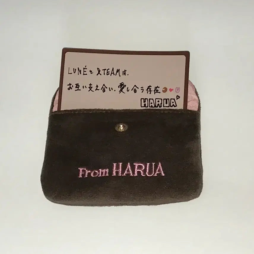 앤팀 2025 팬미팅 하루아 레터 러브레터 파우치 포카