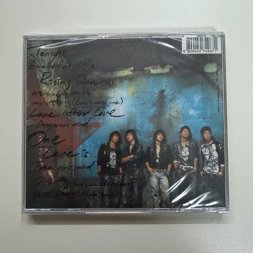 동방신기 정규2집 CD 앨범