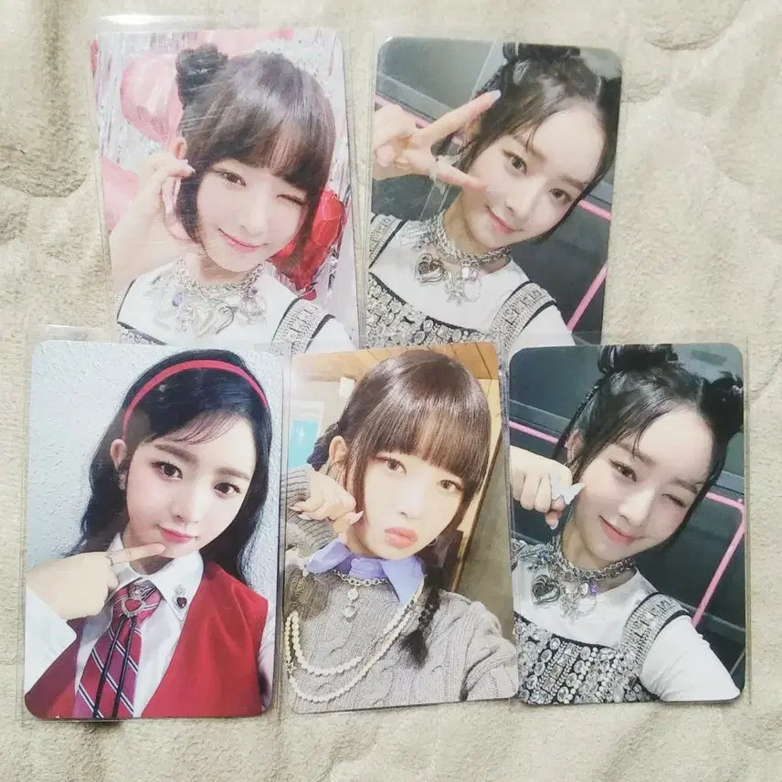 급처) 아이브 레이 러브다이브 럽다 일괄 원영 유진 시크릿 mv 모켓샵