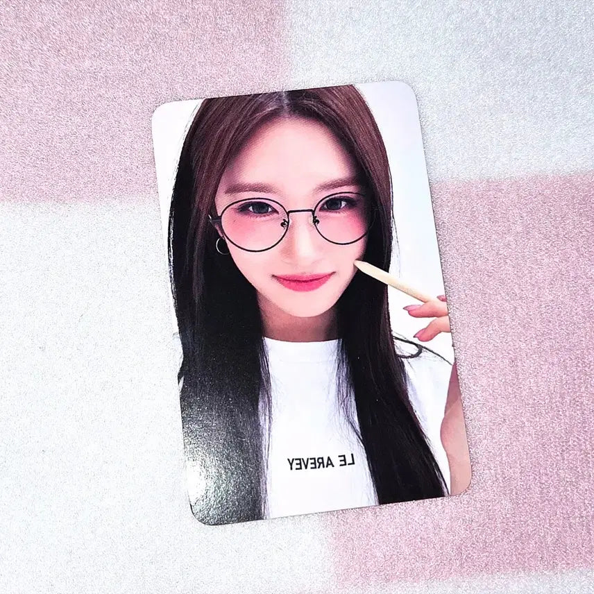 아이브 이서 오프더레코드 위드뮤 럭드 포토카드 양도